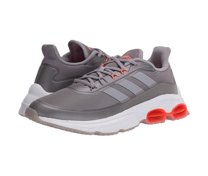 Фото - чоловічий кросівок Кросівки Adidas Quadcube Light Granite/Light Granite/Signal Coral 44