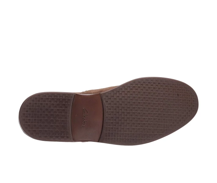 Фото - чоловічий черевик Черевики Clarks Paulson Up Olive Suede 44