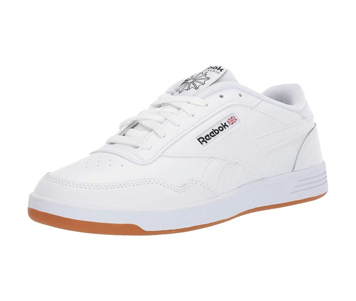 Фото - чоловічий кросівок Кросівки Reebok Club Memt White/Black/Reebok Rubber Gum 47