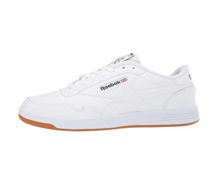 Фото - чоловічий кросівок Кросівки Reebok Club Memt White/Black/Reebok Rubber Gum 47