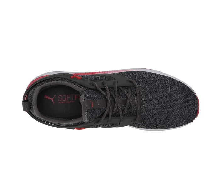 Фото - чоловічий кросівок Кросівки Puma Pacer Next Excel Variknit Dark Shadow/High Risk Red 44.5