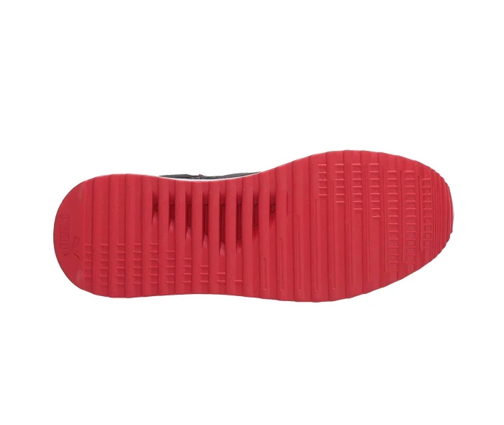 Фото - чоловічий кросівок Кросівки Puma Pacer Next Excel Variknit Dark Shadow/High Risk Red 44.5