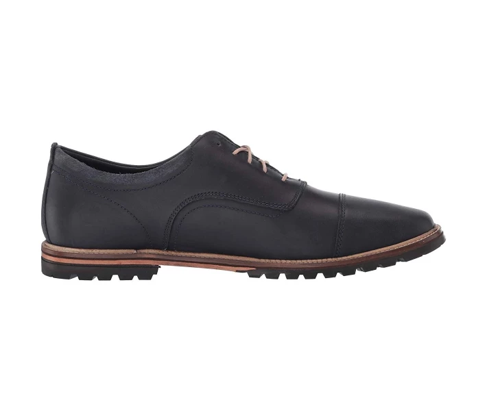 Фото - чоловічу туфлю Туфлі оксфорди Cole Haan Richardson Grand Cap Toe Ox Marine Blue 42.5