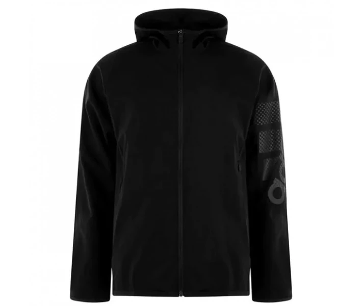 Фото - чоловічу толстовку Футболка adidas Logo Hoodie Mens Black XXL