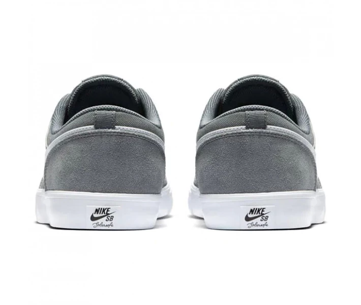 Фото - чоловічий кед Кеди Nike SB Solarsoft Portmore 2 Skate Grey/White 40