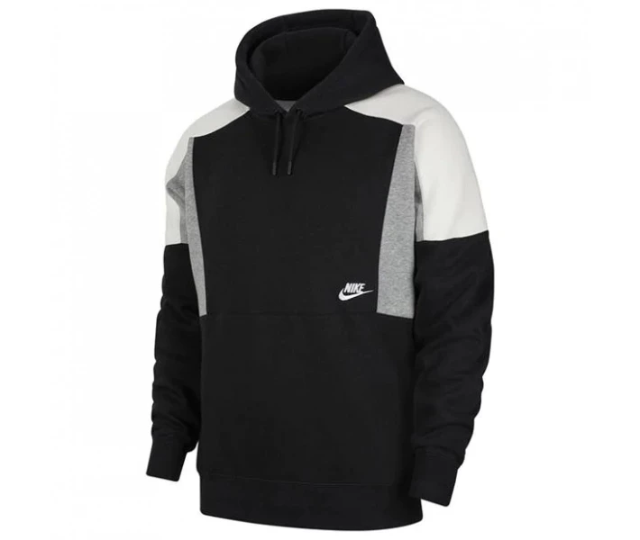 Фото - чоловіче худі Худі Nike Club Basketball Black / Grey S