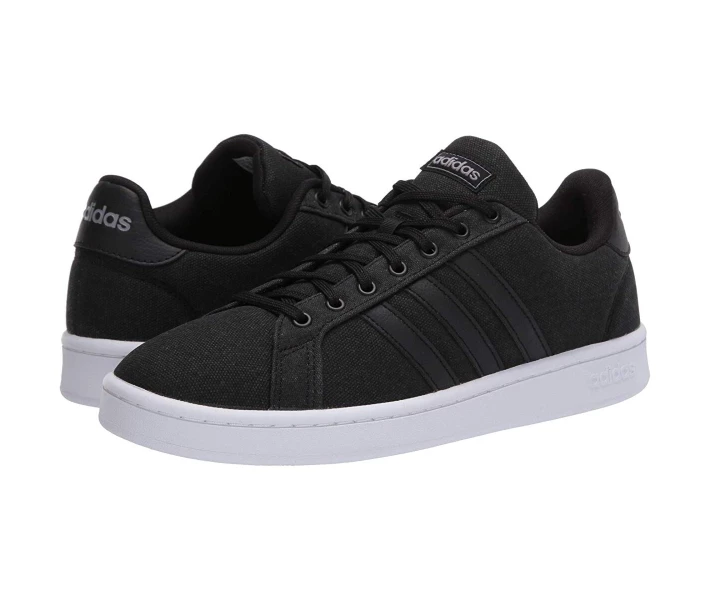 Фото - чоловічий кросівок Кросівки Adidas Grand Court Core Black/Core Black/Grey 41.3