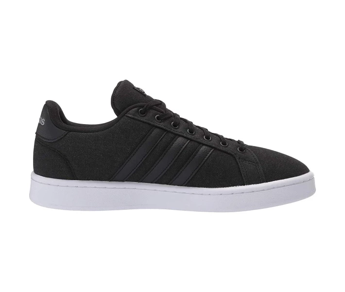 Фото - чоловічий кросівок Кросівки Adidas Grand Court Core Black/Core Black/Grey 41.3