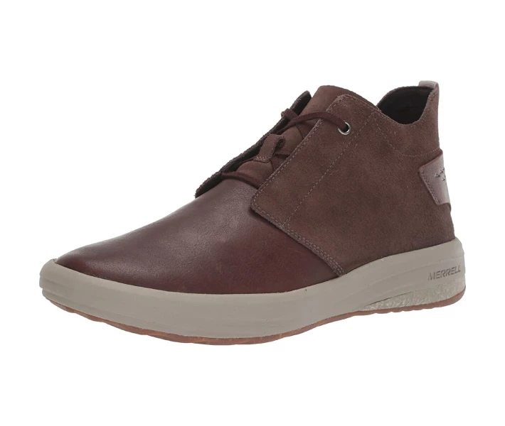Фото - чоловічий кросівок Кросівки Merrell Gridway Mid Leather Espresso 41