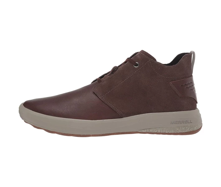 Фото - чоловічий кросівок Кросівки Merrell Gridway Mid Leather Espresso 41