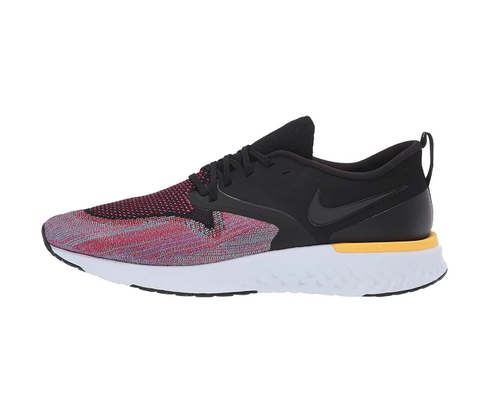 Фото - чоловічий кросівок Кросівки Nike Odyssey React Flyknit 2 Black/Black/University Red/Hyper Jade 46