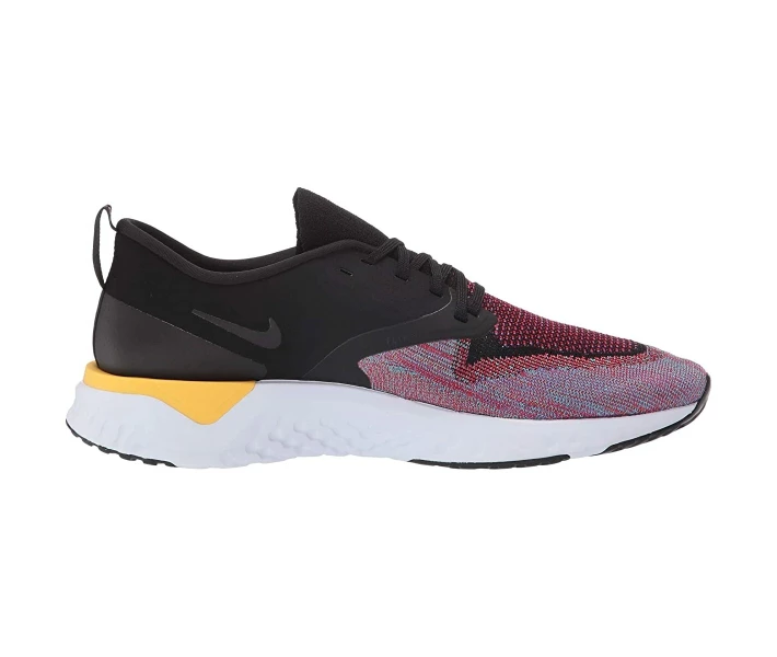 Фото - чоловічий кросівок Кросівки Nike Odyssey React Flyknit 2 Black/Black/University Red/Hyper Jade 46