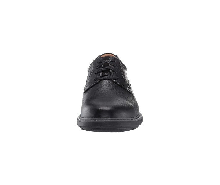 Фото - чоловічу туфлю Туфлі Clarks Rendell Plain Black Leather 40