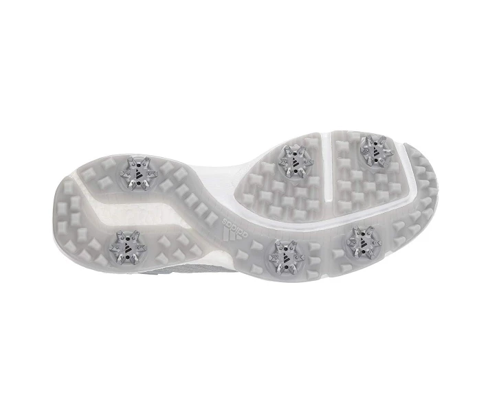 Фото - чоловічий кросівок Кросівки для гольфу Adidas adiPower 4orged Clear Onix/Matte Silver/White 46