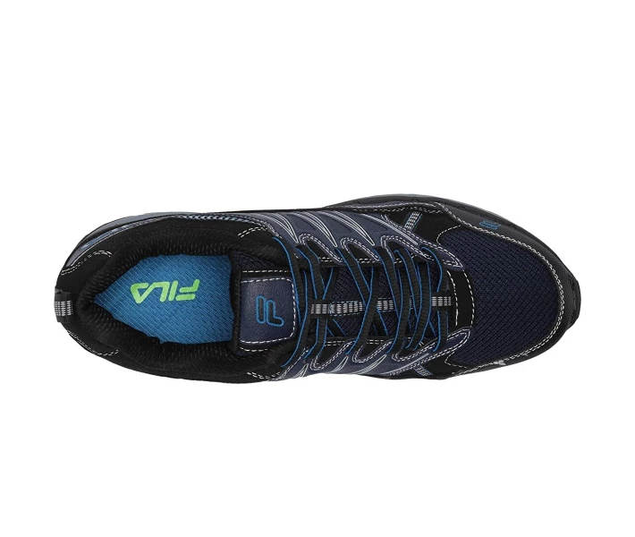 Фото - чоловічий кросівок Кросівки Fila Evergrand Trail Fila Navy/Black/Green Gecko 45