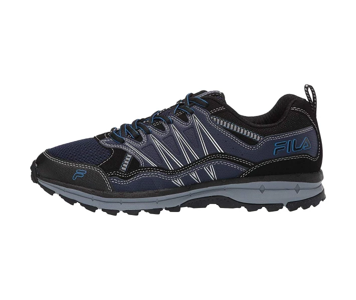 Фото - чоловічий кросівок Кросівки Fila Evergrand Trail Fila Navy/Black/Green Gecko 45