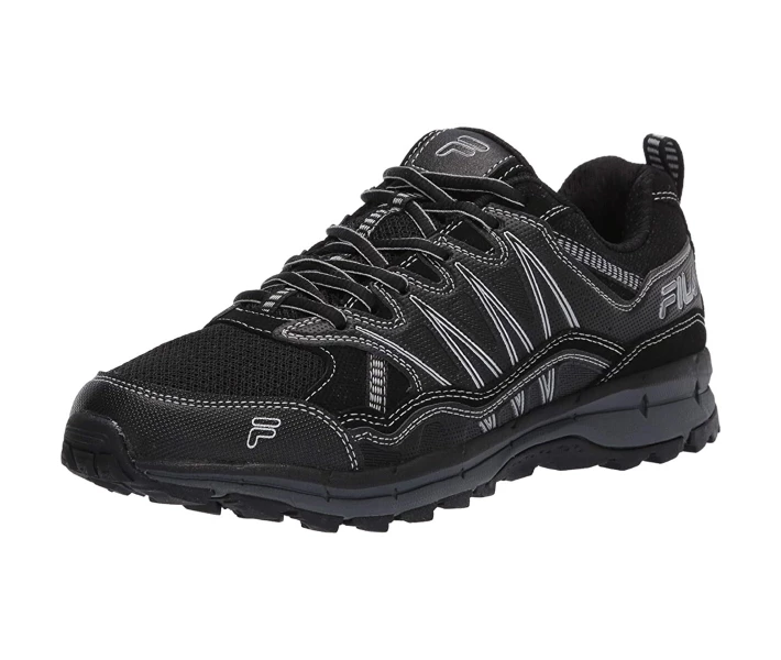 Фото - чоловічий кросівок Кросівки Fila Evergrand Trail Black/Ebony/Metallic Silver 42
