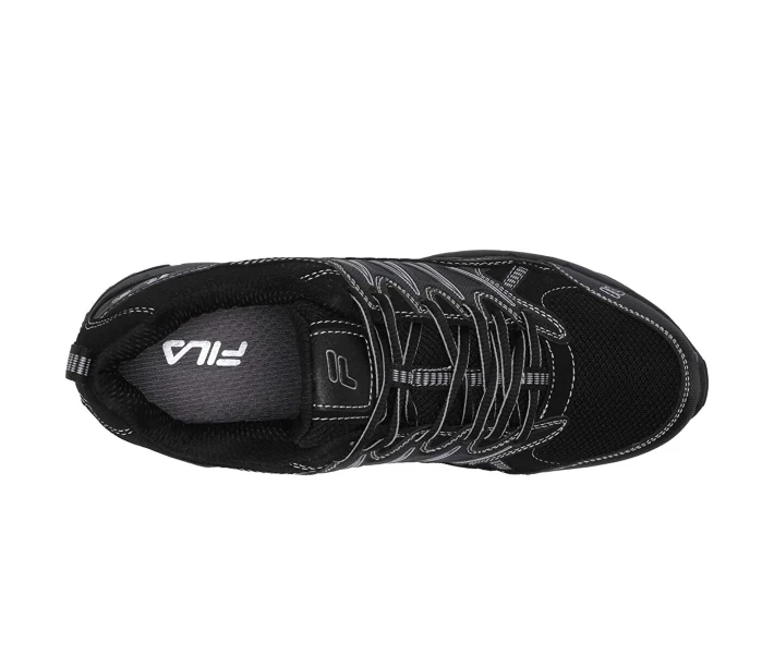 Фото - чоловічий кросівок Кросівки Fila Evergrand Trail Black/Ebony/Metallic Silver 42