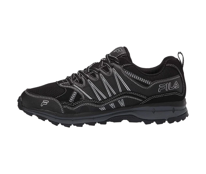 Фото - чоловічий кросівок Кросівки Fila Evergrand Trail Black/Ebony/Metallic Silver 42