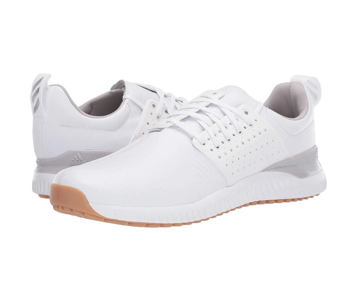 Фото - чоловічий кросівок Кросівки для гольфу Adidas Adicross Bounce Footwear White/Grey Two/Gum 40