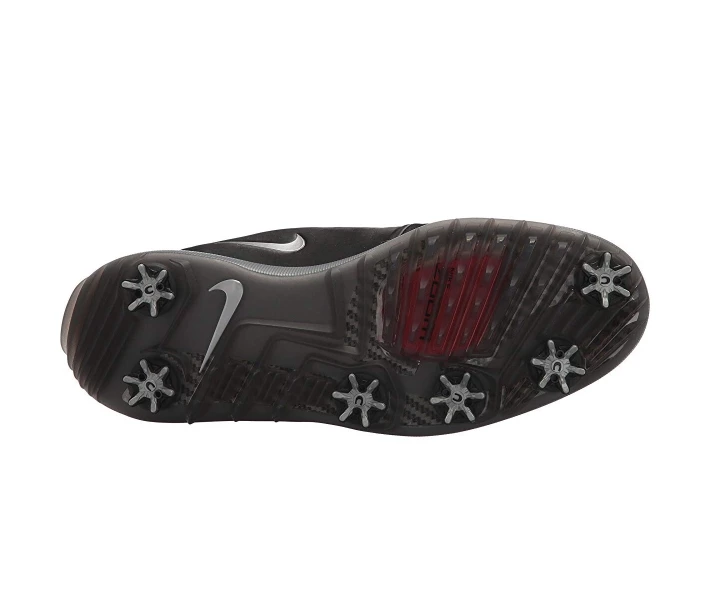 Фото - чоловічий кросівок Кросівки для гольфу Nike Air Zoom Precision Black/Metallic Silver/Challenge Red/Cool Grey 45