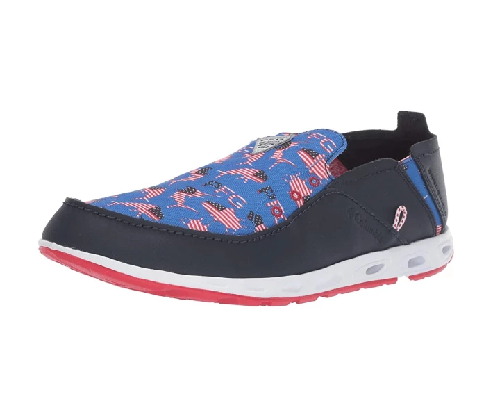 Фото - чоловічий сліпон Сліпони Columbia Bahama Vent PFG Stormy Blue/Intense Red 44