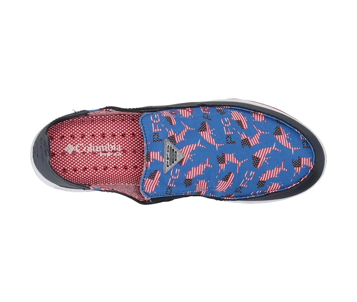 Фото - чоловічий сліпон Сліпони Columbia Bahama Vent PFG Stormy Blue/Intense Red 44