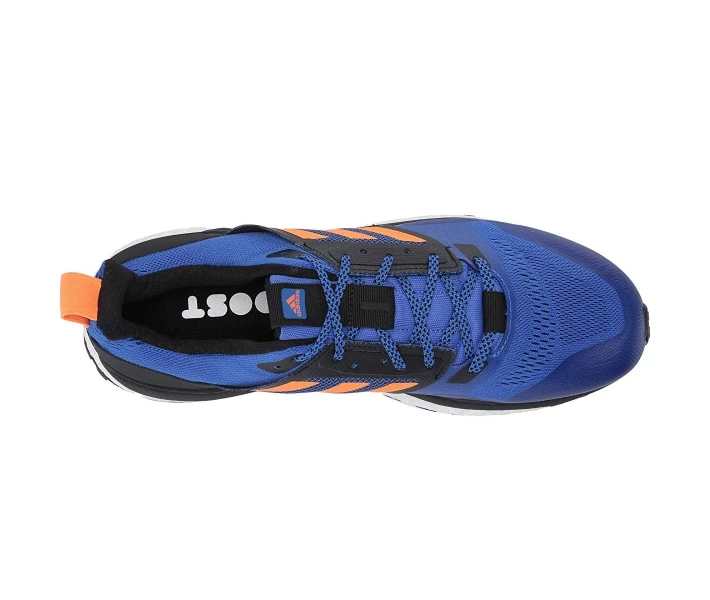 Фото - чоловічий кросівок Кросівки Adidas Supernova Trail Hi-Res Blue/Hi-Res Orange/Black 40.7