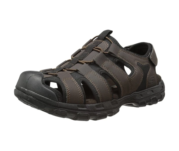 Фото - чоловічу сандалію Сандалії-кросівки Skechers Gander Chocolate 42