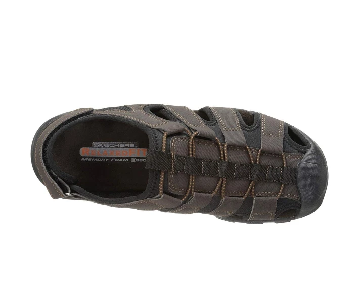 Фото - чоловічу сандалію Сандалії-кросівки Skechers Gander Chocolate 42