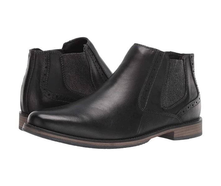 Фото - чоловічий черевик Черевики Steve Madden Proven Black 42