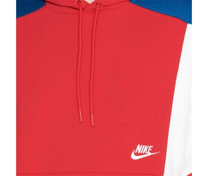 Фото - чоловіче худі Худі Nike Club Basketball Red / White L