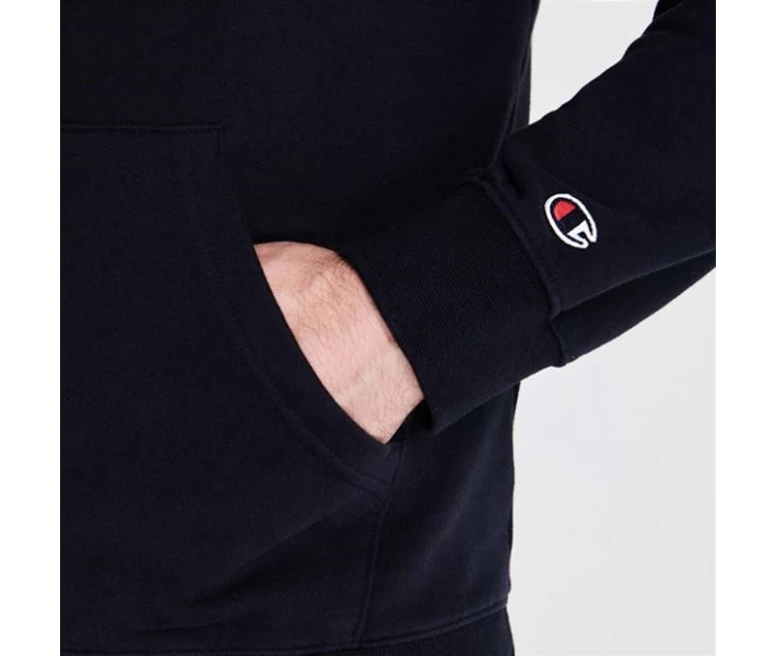Фото - чоловіче худі Худі Champion Basic Logo Navy L