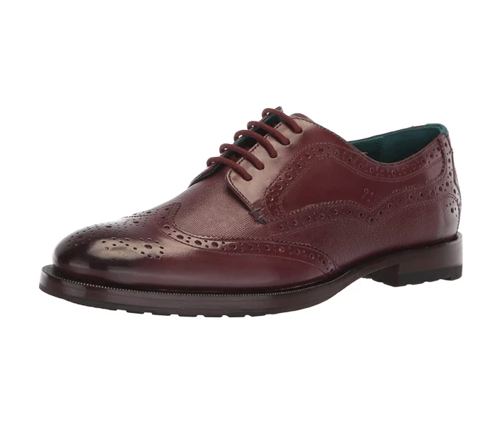 Фото - чоловічу туфлю Туфлі Ted Baker Senape Dark Red 44.5