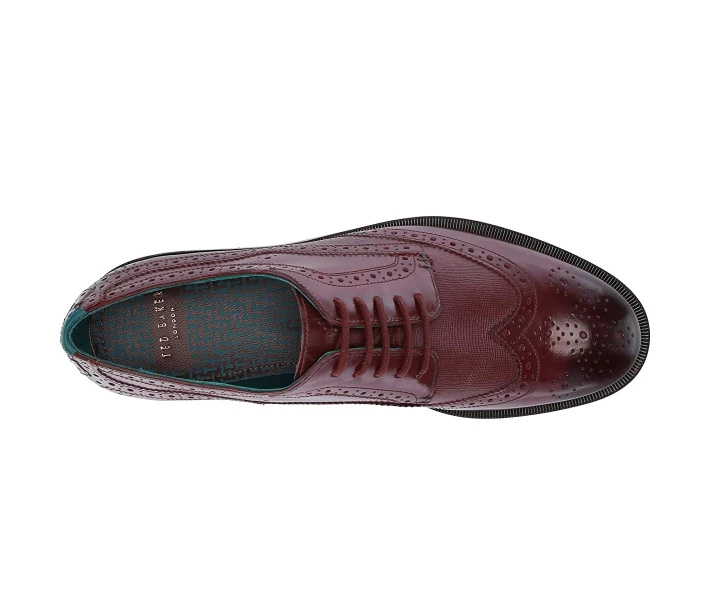 Фото - чоловічу туфлю Туфлі Ted Baker Senape Dark Red 44.5