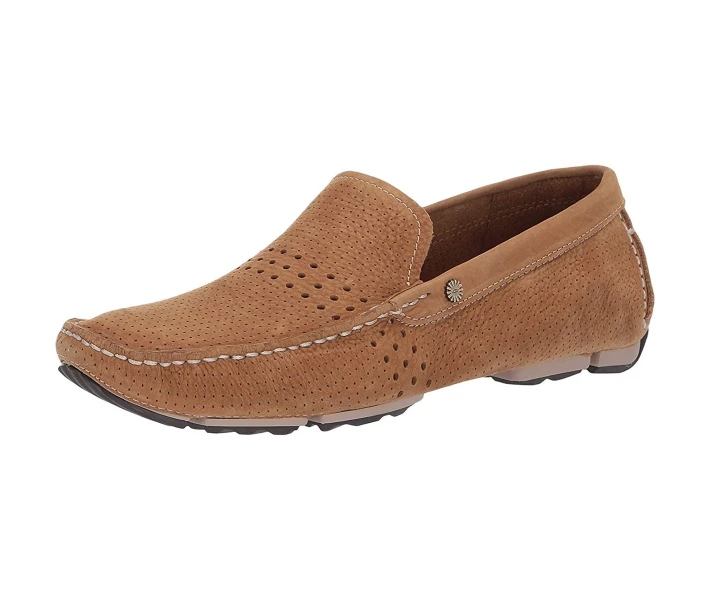 Фото - чоловічу туфлю Туфлі лофери UGG Bel-Air Venetian Perf Caramel 44.5