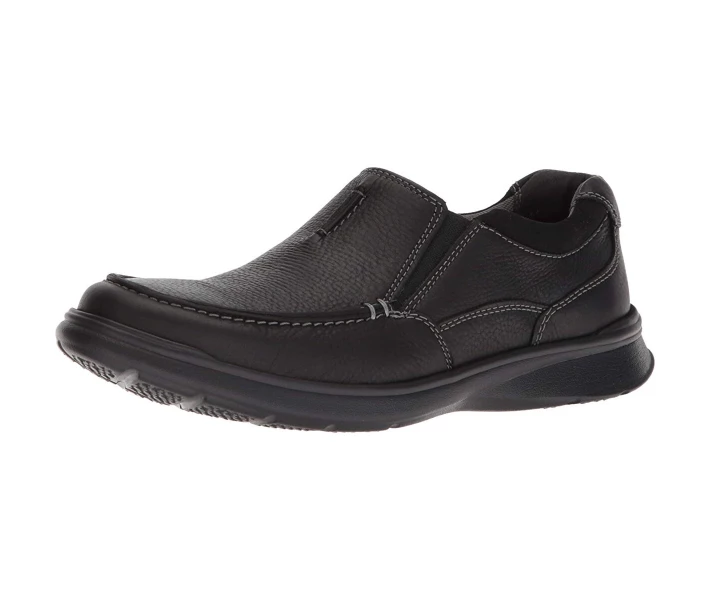 Фото - чоловічу туфлю Туфлі лофери Clarks Cotrell Free Black Oily Leather 44.5