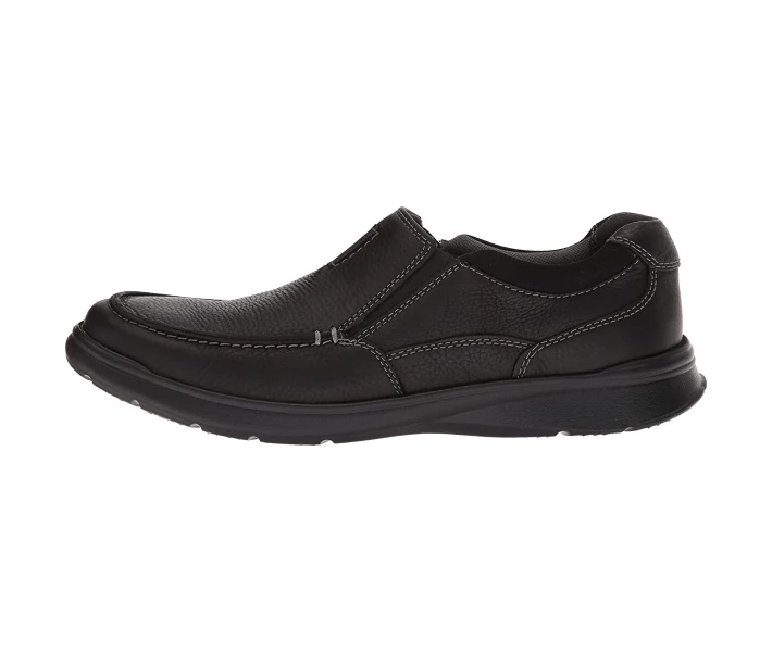 Фото - чоловічу туфлю Туфлі лофери Clarks Cotrell Free Black Oily Leather 44.5