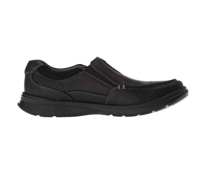 Фото - чоловічу туфлю Туфлі лофери Clarks Cotrell Free Black Oily Leather 44.5