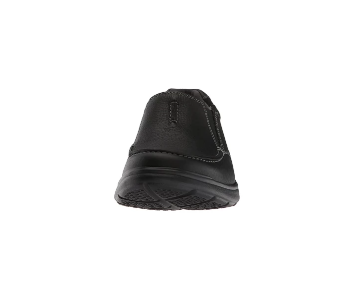 Фото - чоловічу туфлю Туфлі лофери Clarks Cotrell Free Black Oily Leather 44.5