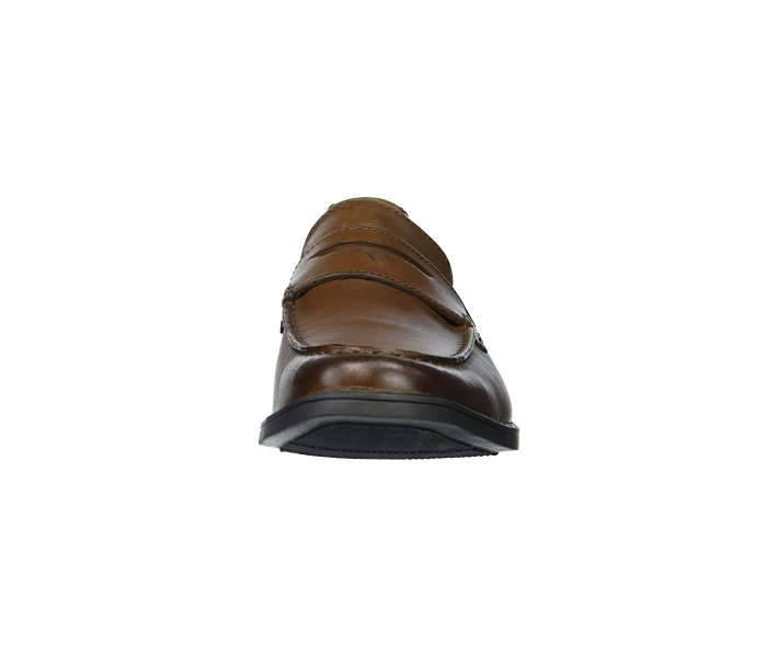 Фото - чоловічу туфлю Туфлі лофери Clarks Tilden Way Dark Tan Leather 44