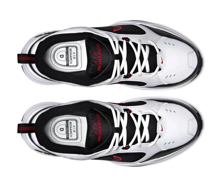 Фото - чоловічий кросівок Кросівки Nike AIR MONARCH IV Black/Red/White 42.5