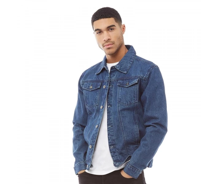 Фото - куртку мужскую Джинсова куртка Fluid Denim Mid Wash Mid Blue XS
