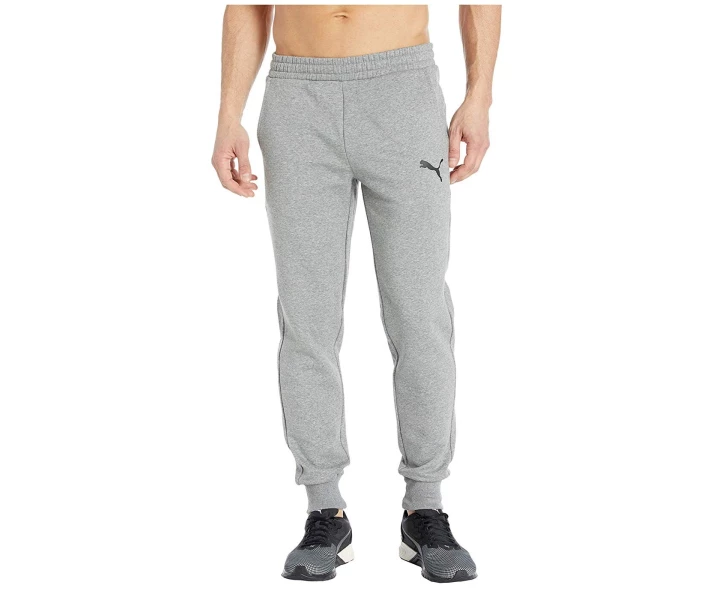 Фото - чоловічі спортивні штани Штани спортивні Puma Essential Logo Pants Fleece CL Medium Gray Heather Cat XXL