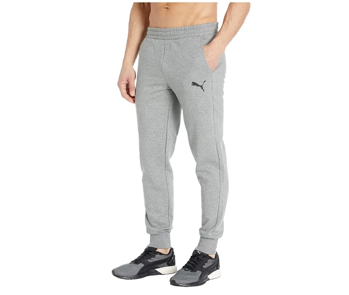 Фото - чоловічі спортивні штани Штани спортивні Puma Essential Logo Pants Fleece CL Medium Gray Heather Cat XXL