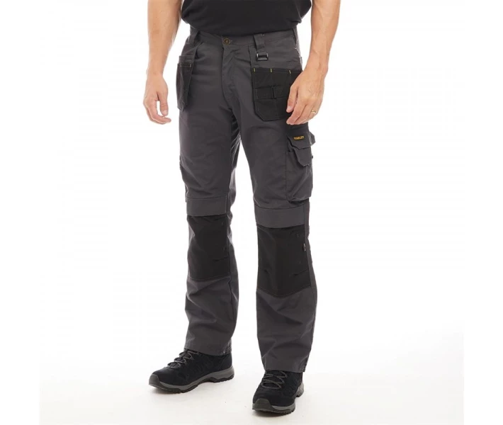 Фото - чоловічі штани Робочі штани Stanley Workwear Newark Premium Holster Pocket Black Charcoal 34