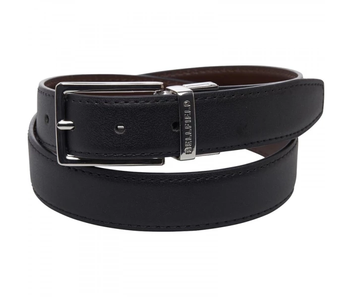 Фото - ремінь та пояс Ремінь Bellfield Reversible Leather Black / Brown Black 34W 32L