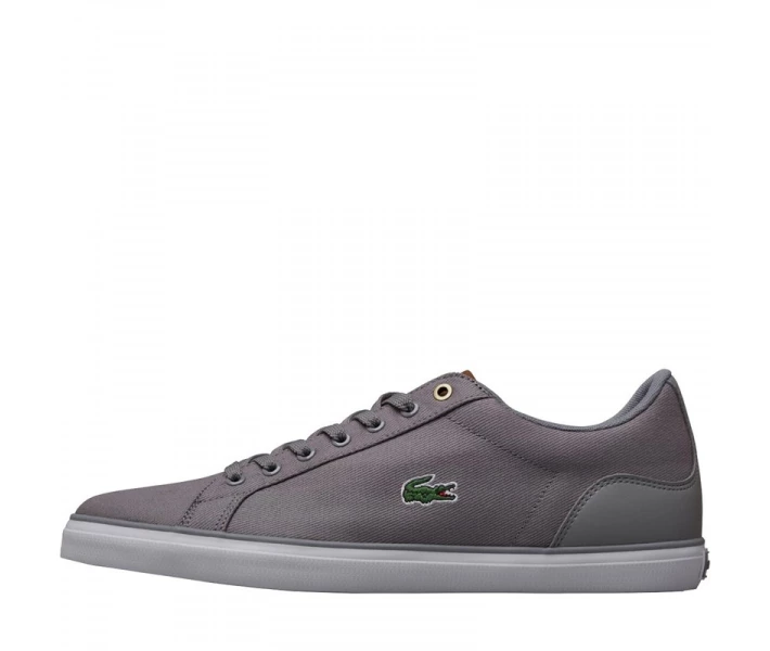 Фото - чоловічий кед Кеди Lacoste Lerond Grey Mid Grey 40