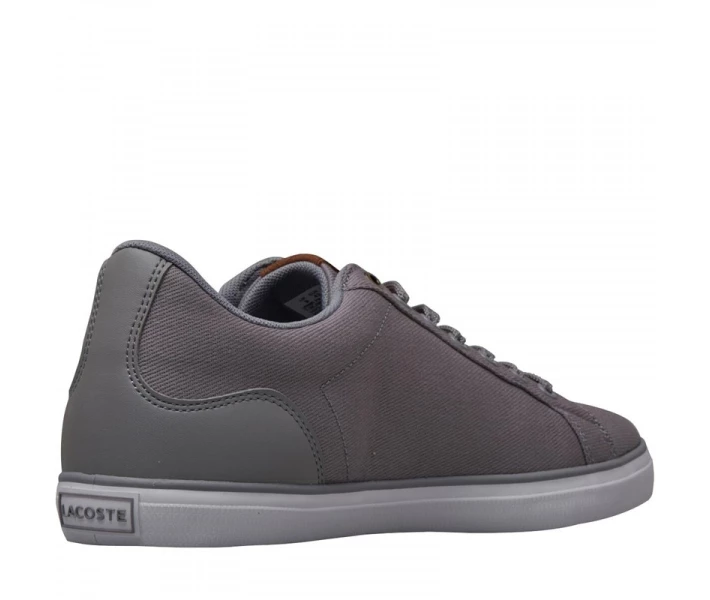 Фото - чоловічий кед Кеди Lacoste Lerond Grey Mid Grey 40