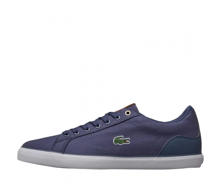 Фото - чоловічий кед Кеди Lacoste Lerond Dark Blue Navy 41
